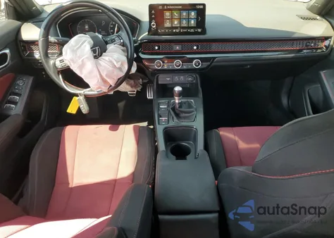 2023 Honda Civic Si из США, поврежденный, VIN 2HGFE1E50PH474950